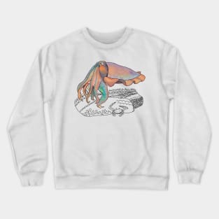 Giant Cuttlefish Doodle Crewneck Sweatshirt